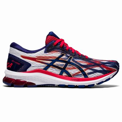 Asics Gt-1000 9 - Miesten Juoksukengät - Valkoinen/Sininen